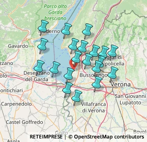 Mappa 37017 Lazise VR, Italia (11.3845)