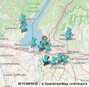 Mappa 37017 Lazise VR, Italia (12.9215)
