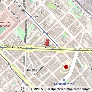 Mappa Via Cenisio,  46, 20154 Milano, Milano (Lombardia)