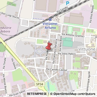 Mappa Via pietro ghidoli 3, 20010 Vittuone, Milano (Lombardia)
