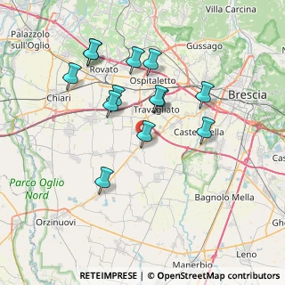Mappa Via Don Fausto Capretti, 25030 Lograto BS, Italia (6.99231)