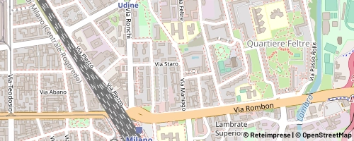 Mappa Milano