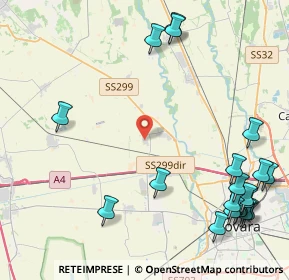 Mappa Via Giuseppe Fungo, 28060 San Pietro Mosezzo NO, Italia (5.9045)