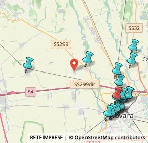 Mappa Via Giuseppe Fungo, 28060 San Pietro Mosezzo NO, Italia (5.69)