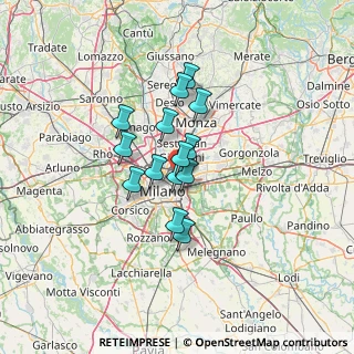 Mappa Via Gabriele Falloppio, 20131 Milano MI, Italia (8.9)