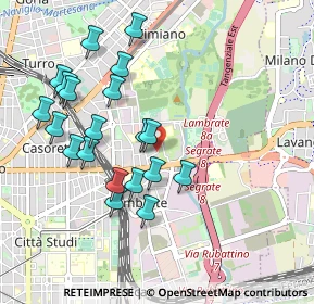 Mappa Via Pisani Dossi Carlo Alberto, 20134 Milano MI, Italia (0.9615)