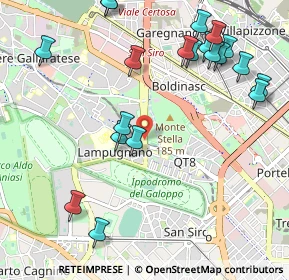 Mappa Via Antonio Sant'Elia, 20151 Milano MI, Italia (1.256)