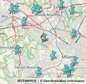 Mappa Via Antonio Sant'Elia, 20151 Milano MI, Italia (5.8)