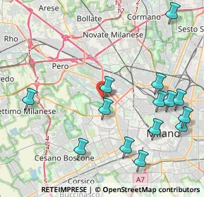 Mappa Via Antonio Sant'Elia, 20151 Milano MI, Italia (4.88786)