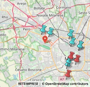 Mappa Via Antonio Sant'Elia, 20151 Milano MI, Italia (4.85909)
