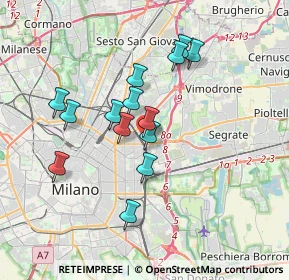 Mappa Via Ronchi, 20132 Milano MI, Italia (3.05071)