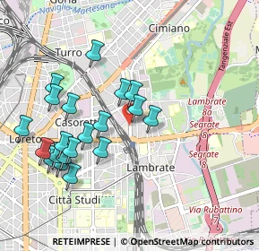 Mappa Via Ronchi, 20132 Milano MI, Italia (0.9785)