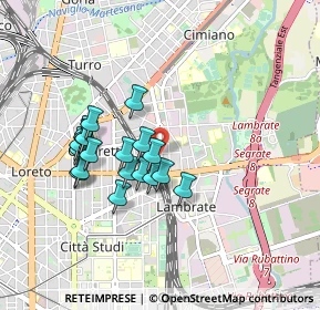 Mappa Via Ronchi, 20132 Milano MI, Italia (0.767)