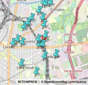 Mappa Via Ronchi, 20132 Milano MI, Italia (1.008)