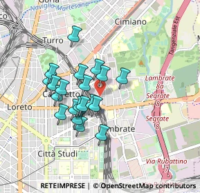 Mappa Via Ronchi, 20132 Milano MI, Italia (0.705)