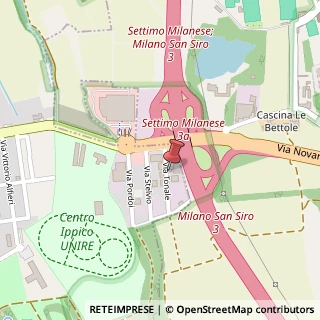 Mappa Via Tonale, 7, 20019 Settimo Milanese, Milano (Lombardia)