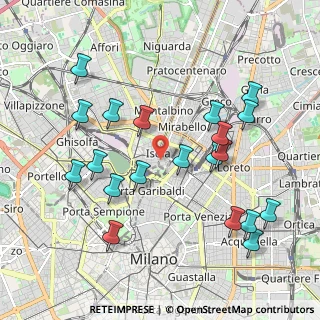 Mappa Via Spalato, 20124 Milano MI, Italia (2.1245)