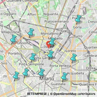 Mappa Via Spalato, 20124 Milano MI, Italia (2.51455)