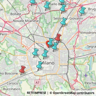Mappa Via Spalato, 20124 Milano MI, Italia (4.71769)