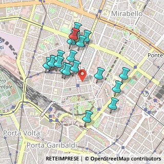 Mappa Via Spalato, 20124 Milano MI, Italia (0.413)