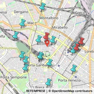Mappa Via Spalato, 20124 Milano MI, Italia (1.192)