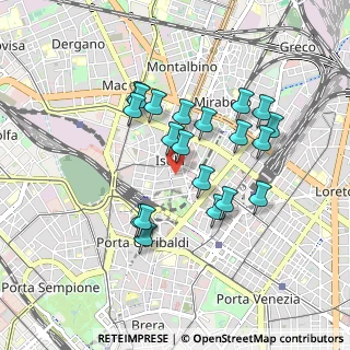 Mappa Via Spalato, 20124 Milano MI, Italia (0.7875)