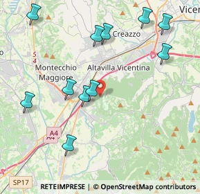 Mappa Via Muraroni, 36040 Brendola VI, Italia (4.57364)
