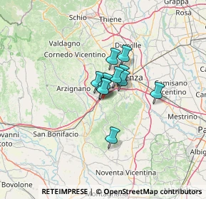 Mappa Via Muraroni, 36040 Brendola VI, Italia (6.52)