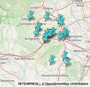 Mappa Via Muraroni, 36040 Brendola VI, Italia (10.72263)