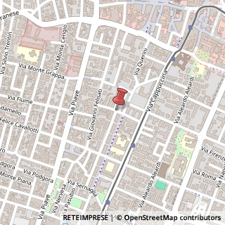 Mappa Via Arnaldo Fusinato, 21, 30171 Venezia, Venezia (Veneto)