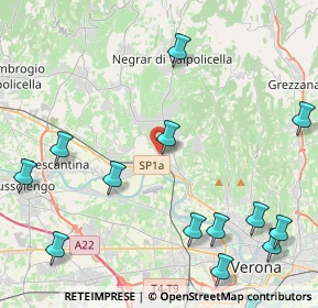 Mappa Via Venezia, 37024 Arbizzano-Santa Maria VR, Italia (5.84)