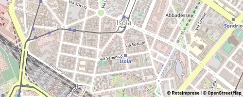 Mappa Milan