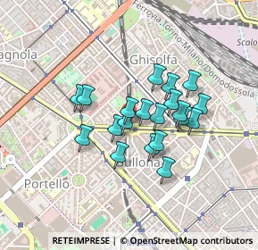 Mappa Piazza Carlo Caneva, 20154 Milano MI, Italia (0.321)