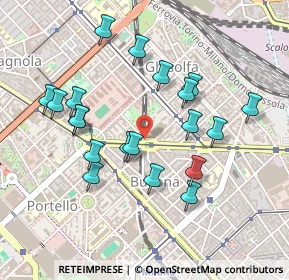 Mappa Piazza Carlo Caneva, 20154 Milano MI, Italia (0.459)