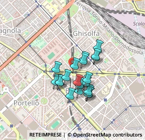 Mappa Piazza Carlo Caneva, 20154 Milano MI, Italia (0.31)