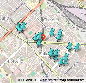 Mappa Piazza Carlo Caneva, 20154 Milano MI, Italia (0.458)
