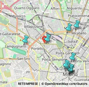 Mappa Piazza Carlo Caneva, 20154 Milano MI, Italia (2.66455)