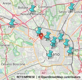 Mappa Piazza Carlo Caneva, 20154 Milano MI, Italia (4.00818)