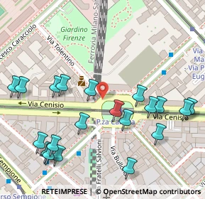 Mappa Piazza Carlo Caneva, 20154 Milano MI, Italia (0.1505)