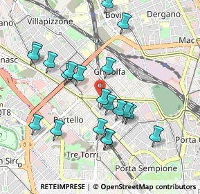 Mappa Piazza Carlo Caneva, 20154 Milano MI, Italia (0.944)