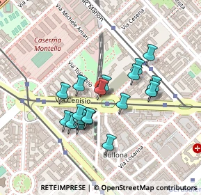 Mappa Piazza Carlo Caneva, 20154 Milano MI, Italia (0.1845)