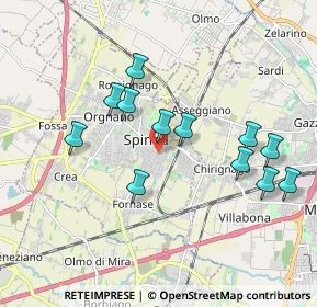 Mappa Via Luigi Settembrini, 30038 Spinea VE, Italia (1.79167)