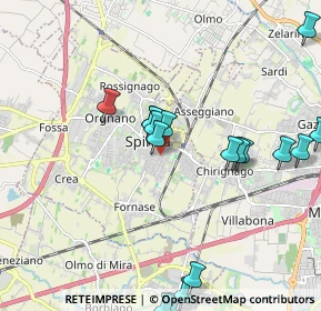 Mappa Via Luigi Settembrini, 30038 Spinea VE, Italia (2.25588)