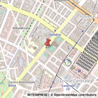Mappa Via Melchiorre Gioia, 50, 20124 Milano, Milano (Lombardia)