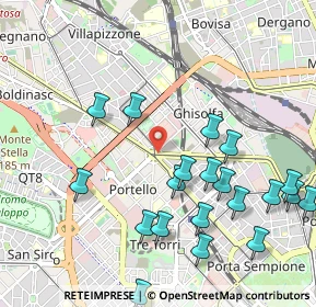 Mappa Via Caracciolo, 20149 Milano MI, Italia (1.174)