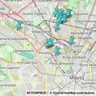 Mappa Via Caracciolo, 20149 Milano MI, Italia (2.148)