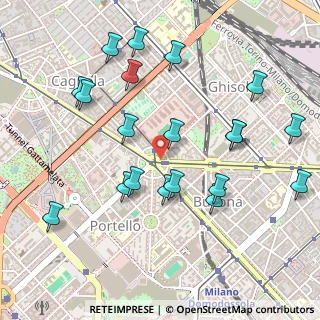 Mappa Via Caracciolo, 20149 Milano MI, Italia (0.5415)