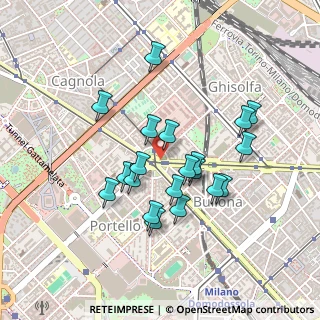 Mappa Via Caracciolo, 20149 Milano MI, Italia (0.3925)