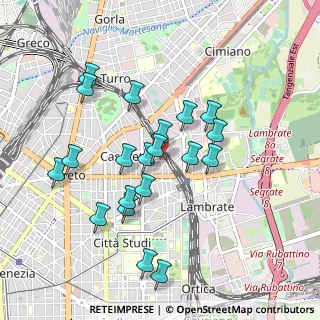 Mappa Metropolitana Verde Fermata, 20131 Milano MI, Italia (0.876)