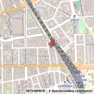 Mappa Via Eugenio Carpi, 30, 20131 Milano, Milano (Lombardia)